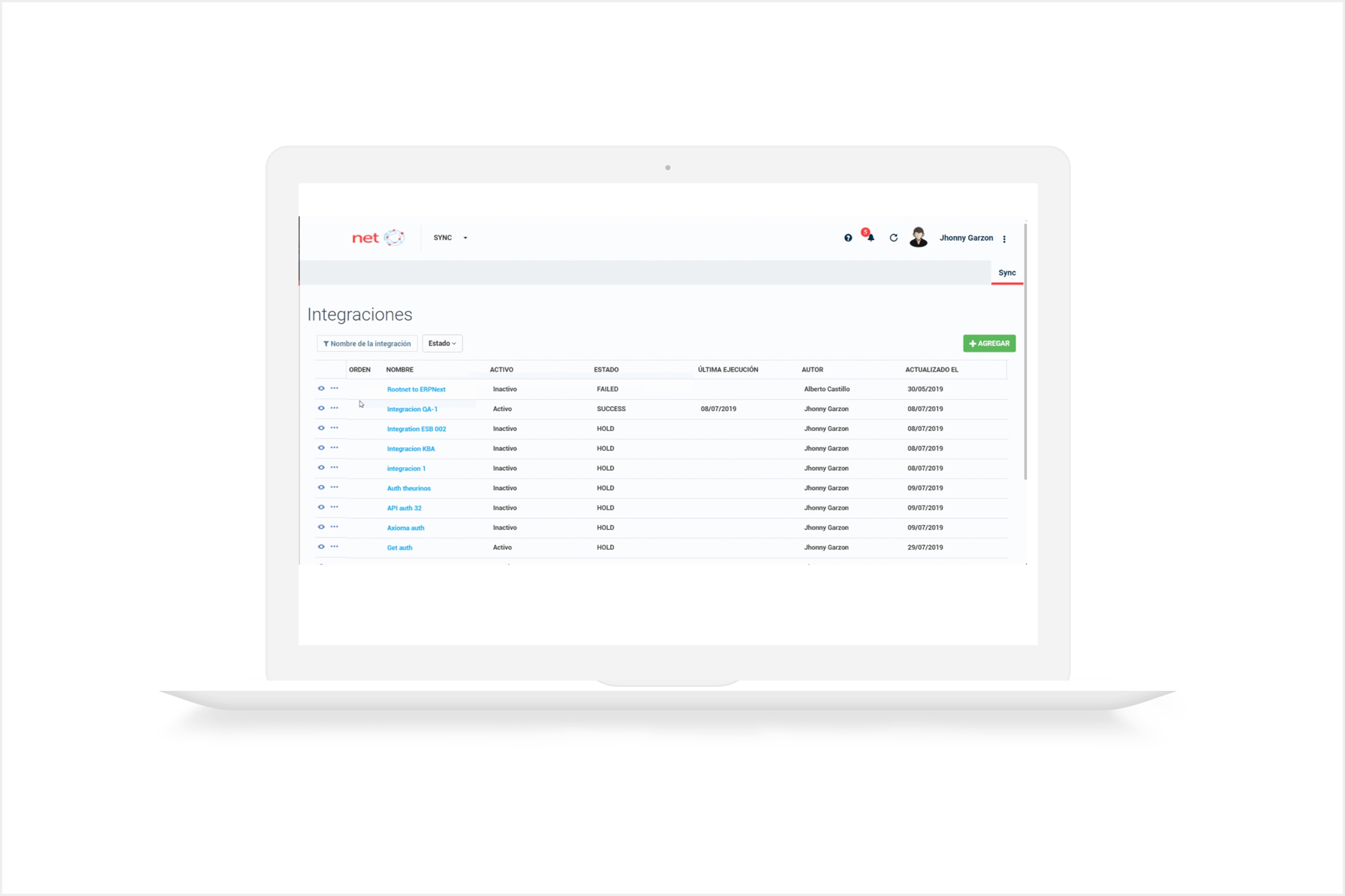 rootnet sync